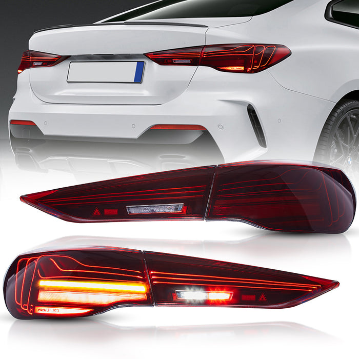 VLAND LED Laser Tail Lights For BMW 4-Series G22/G23/G26 2020-2024 Rear Lights [E-MARK]