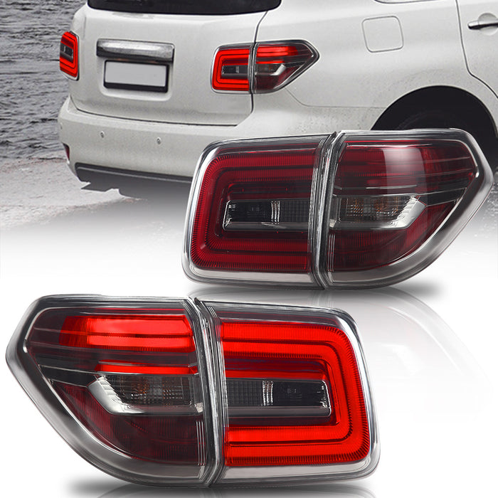 VLAND LED Tail Lights For Nissan Patrol (Y62) 2008-2019 Rear lamps Fits Nissan Armada 2017-2020
