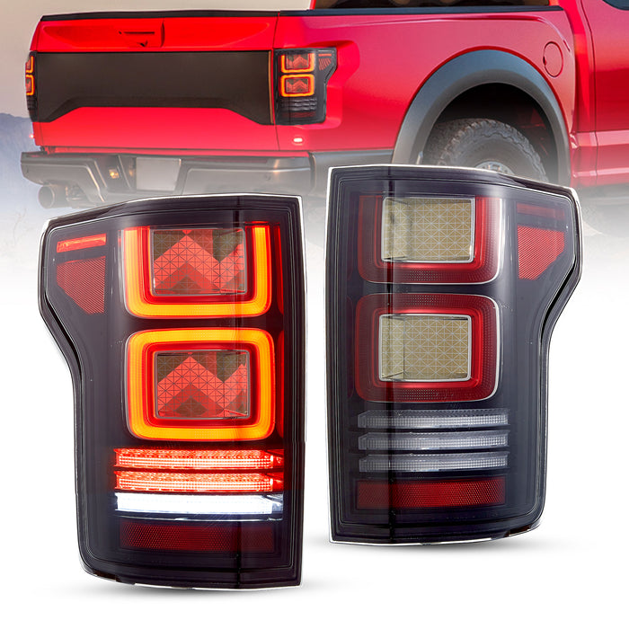 VLAND OLED Tail Lights For 2015-2020 Ford F150 W/AnimationTurn Signal [DOT. E-MARK.]