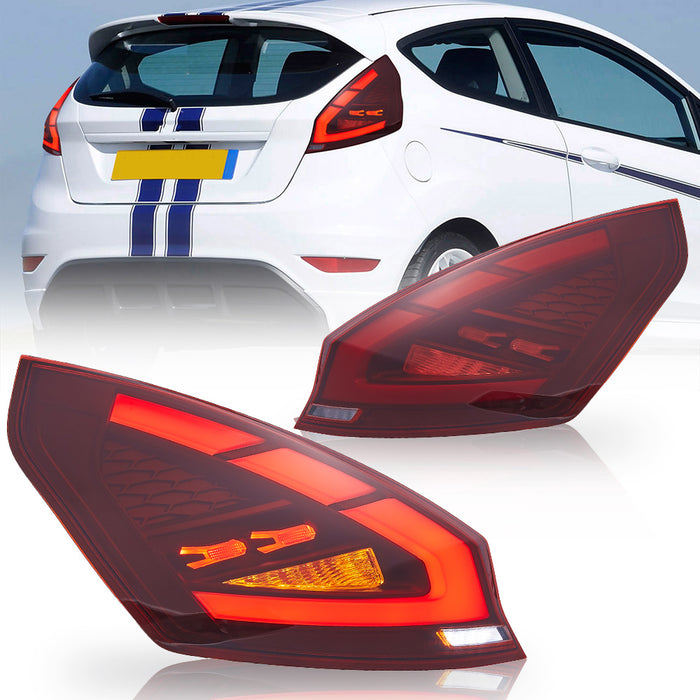 LED Taillights For Ford Fiesta Hatchback 2009-2017