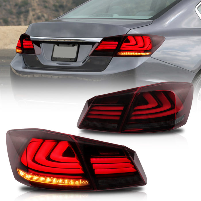 VLAND LED Tail Lights For 2013-2015 Honda Accord 9th Gen