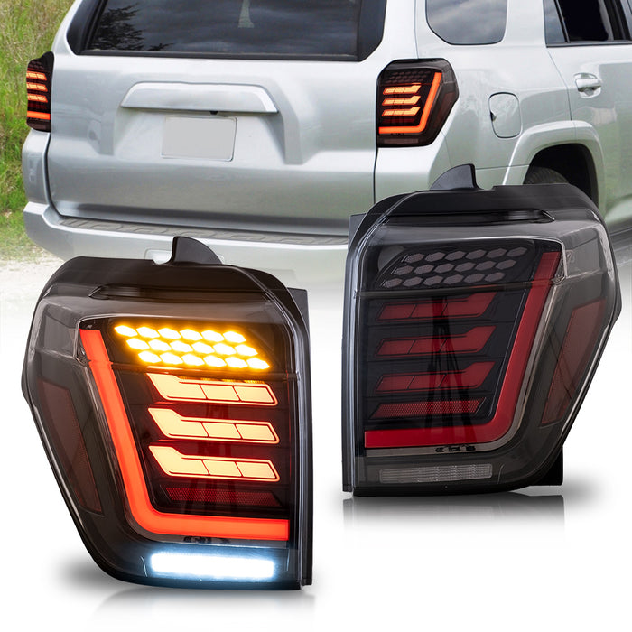 VLAND Full LED Tail Lights For Toyota 4Runner 2014-2021 w/Start Up Dynamic Animation [DOT.]