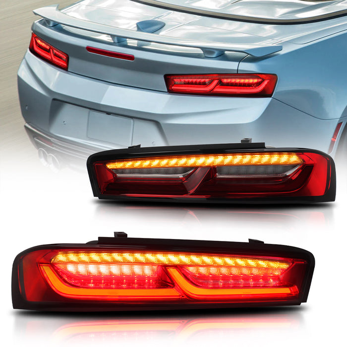 VLAND LED Tail Lights For Chevrolet Camaro 2016-2018 (Fit For European Models)