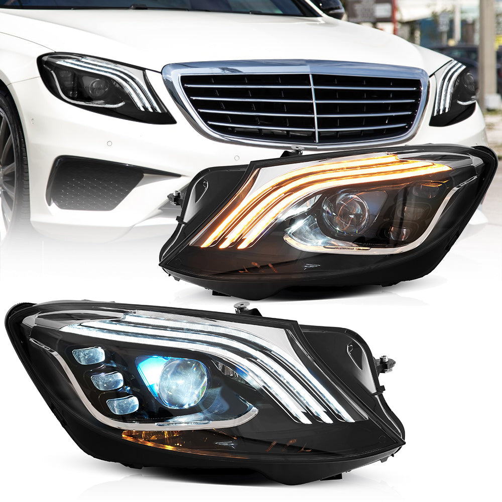 Mercedes Benz S-Class Headlights Tail Lights