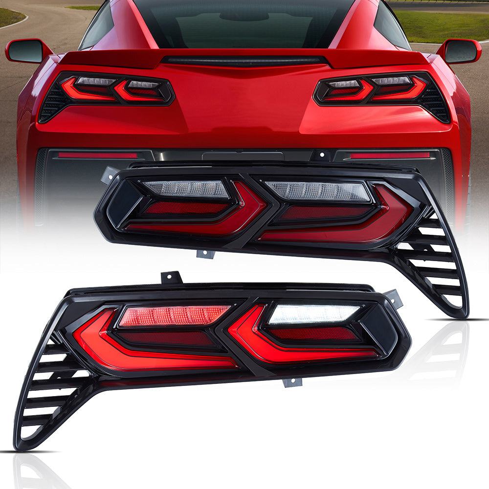 Chevrolet Corvette Headlights Tail Lights