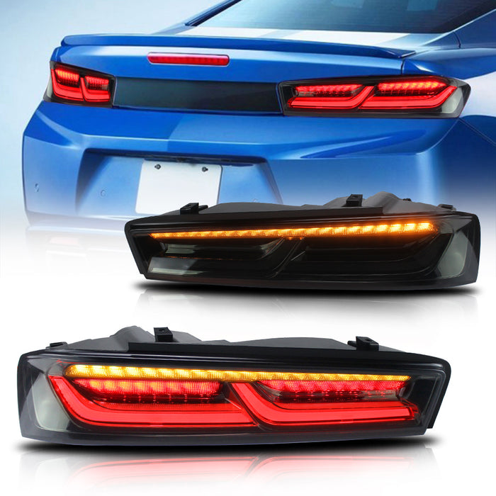 VLAND Voll-LED-Rückleuchten für Chevrolet Chevy Camaro 2016-2018 (Europäische Ausgabe) YAB-CMR-0278A