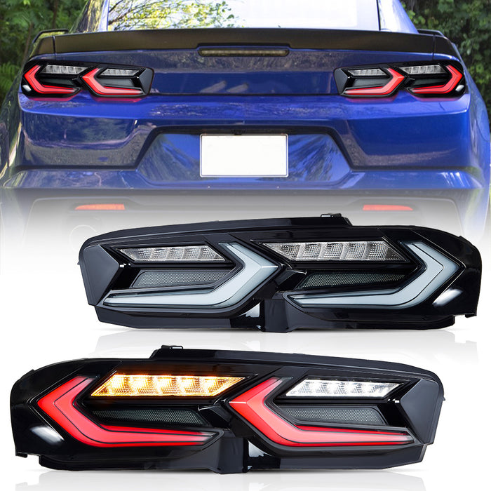 VLAND LED Tail Lights For Chevrolet Camaro 2019-2024 [DOT.]