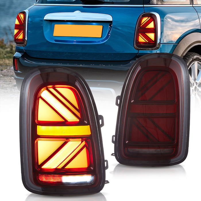 VLAND Full LED Tail Lights For Mini Cooper Countryman F60 2017-2024 [E-MARK]