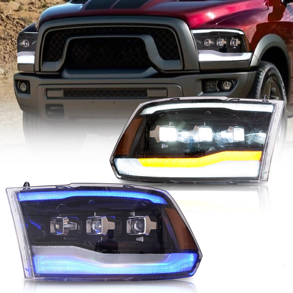 Dodge Ram 1500 (09-21) Headlights