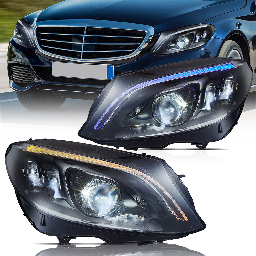 Mercedes Benz C-Class Headlights Tail Lights