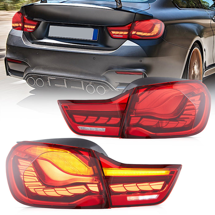 VLAND LED Tail Lights For BMW M4 GTS F32 F33 F82 F36 F83 4-Series 2013-2020