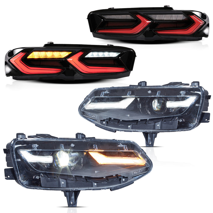 VLAND LED Head Lights and Tail Lights For Chevrolet Camaro 2019-2024