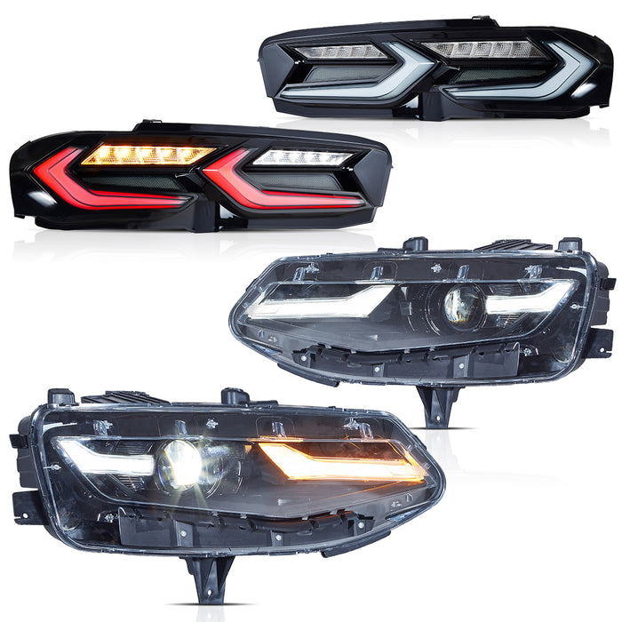 VLAND LED Head Lights and Tail Lights For Chevrolet Camaro 2019-2024