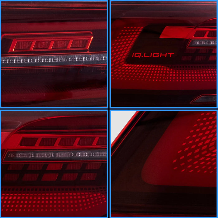 VLAND LED Taillights For Volkswagen Golf MK8 2020-2024 (Europe is 2020-2024) [E-MARK.]