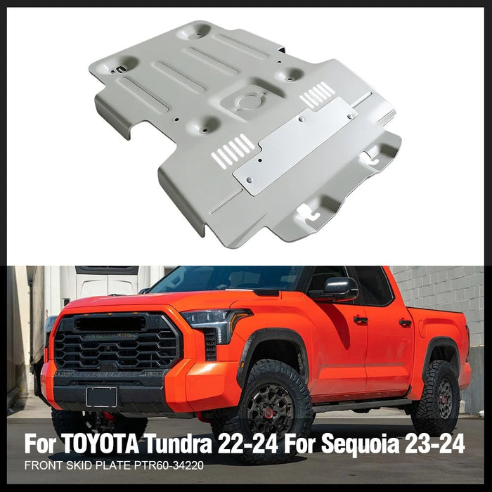 VLAND PTR60-34220 Front Skid Plate For Toyota Tundra 2022-2024 & Sequoia 2023-2024