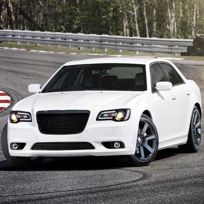 VLAND LED Dual Beam Headllights For Chrysler 300 2011-2023