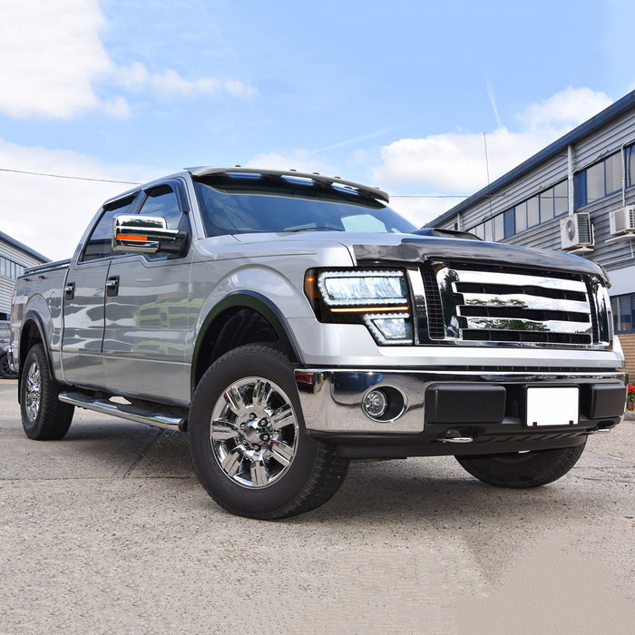 VLAND LED Head Lights and Tail Lights For Ford F150 Pickup 2009-2014 With DRL [DOT. SAE.]