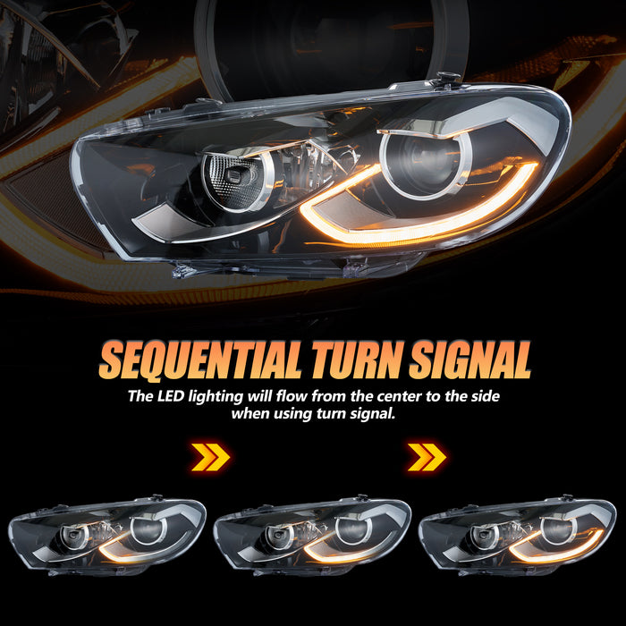 VLAND LED Head Lights For Volkswagen (VW) Scirocco 3rd Gen 2009-2014