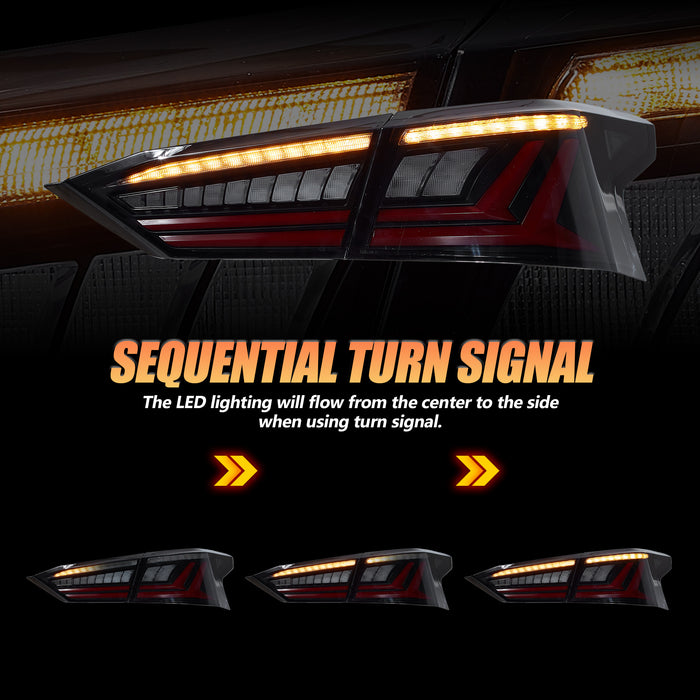 VLAND LED Tail Lights For Nissan Altima Teana 2019-2021 Rear Lamps