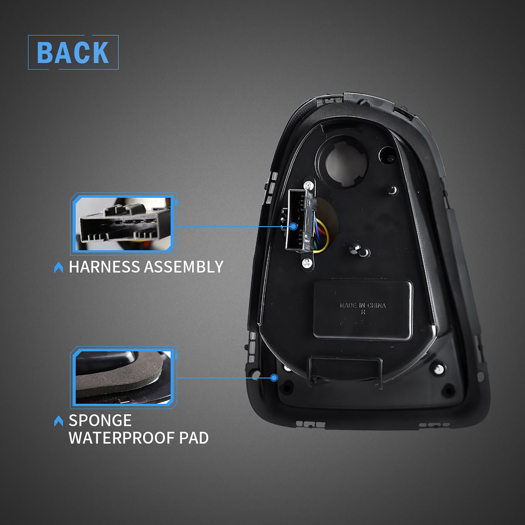 VLAND LED Headlights & Tail Lights For BMW Mini Cooper [Mini Hatch] R56 ...