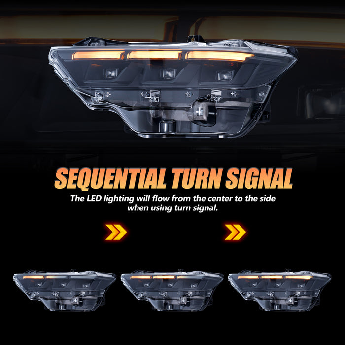 VLAND LED Headlights For Ford Mustang 2024 2025 7th Gen