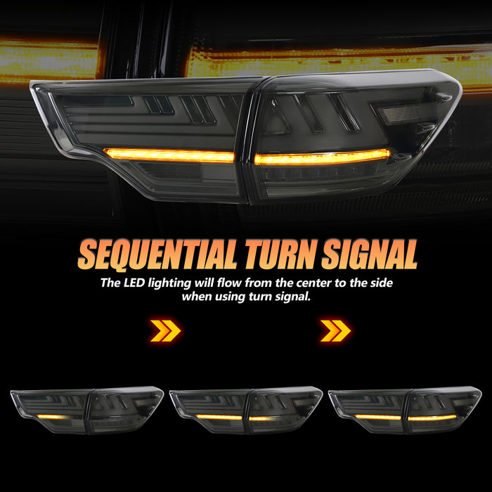 VLAND LED Taillights For 2014-2019 Toyota Highlander Assembly (Pair)