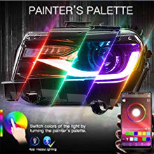 VLAND LED RGB Headlights and Taillights For Chevrolet Camaro 5th Gen Facelift 2014-2015 [DOT.]