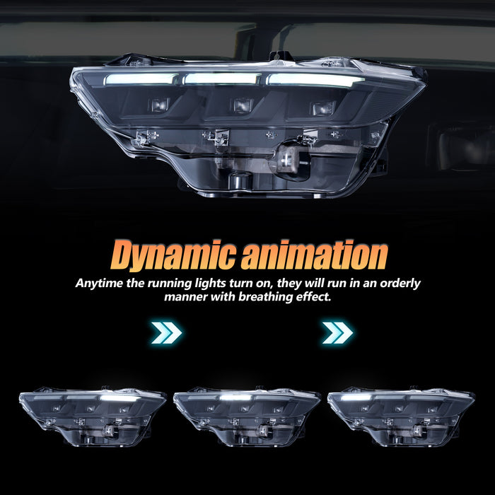 VLAND LED Headlights For Ford Mustang 2024 2025 7th Gen