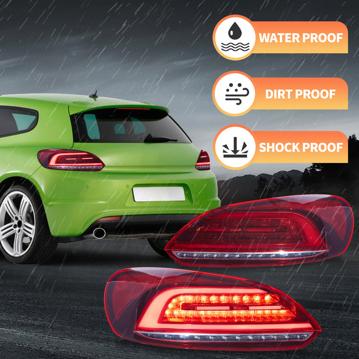 VLAND LED Taillights For Volkswagen Scirocco 3rd Gen 2009-2014
