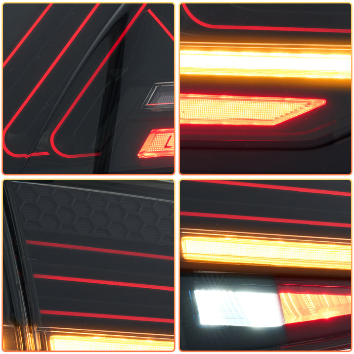 VLAND LED Tail lights Fit For Volkswagen Golf 7 MK7 MK7.5 2013-2020 Hatchback NOT FIT SPORTWAGEN