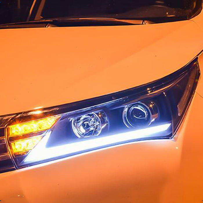 VLAND LED Head Lights For Toyota Corolla 11th Gen E170/E180 International Version 2014-2019 -0251-GNLZ
