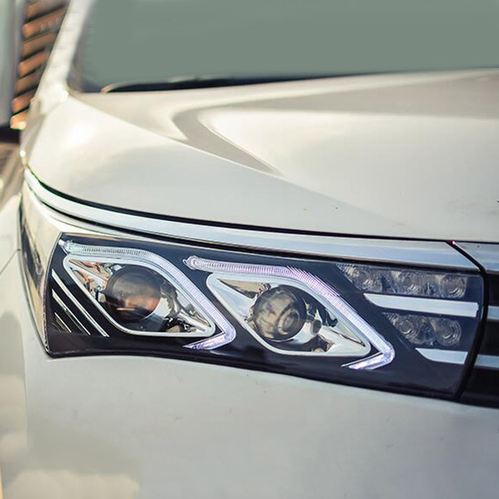 VLAND LED Headlights For Toyota Corolla 11th Gen E170/E180 International Version 2014-2019 -0251-GNBC