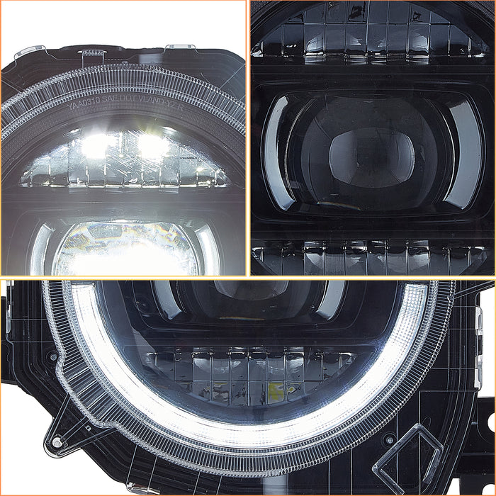 VLAND LED Dual Beam Headlights For Suzuki Jimny 2018-2023 With Start-up Animation