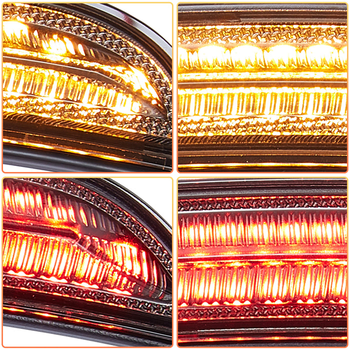 VLAND LED Front And Rear Side Marker Lamps For Dodge Charger 2015-2023