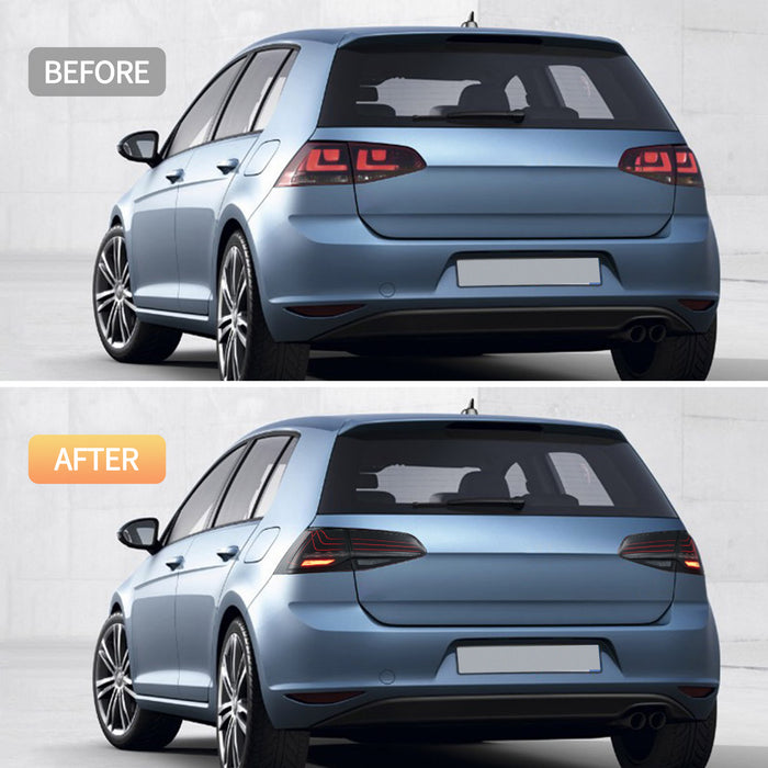 VLAND LED Tail lights Fit For Volkswagen Golf 7 MK7 MK7.5 2013-2020 Hatchback NOT FIT SPORTWAGEN