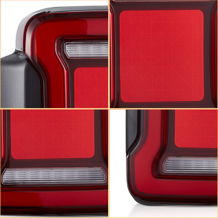 VLAND OLED Tail Lights For Jeep Wrangler JL JLU 2018-2023 [DOT.]