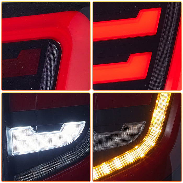 VLAND LED Taillights For Toyota RAV4 2006-2012 w/Animation Sequential Turn Rear Tail Lights Assembly