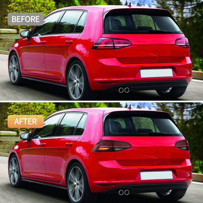 VLAND LED Tail lights Fit For Volkswagen Golf 7 MK7 MK7.5 2013-2020 Hatchback NOT FIT SPORTWAGEN