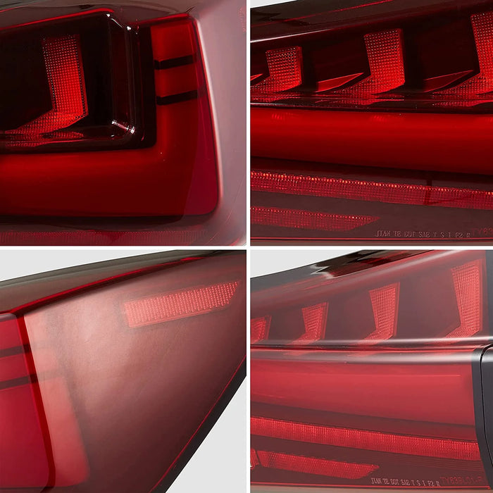 VLAND LED Rear Taillights For Lexus IS250 IS350 2006-2012 IS200d IS F [XE20] 2008-2014