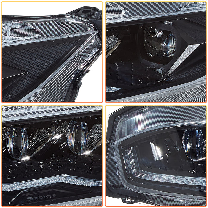 VLAND 2016-2021 Honda Civic LED Headlights Sedan / Hatchback / Coupe