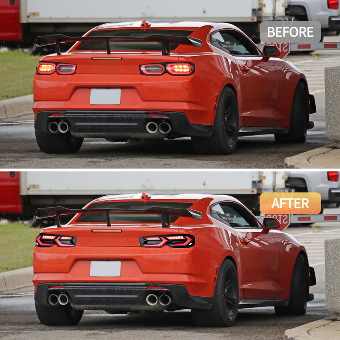 VLAND LED Tail Lights For Chevrolet Camaro 2019-2024 [DOT.]