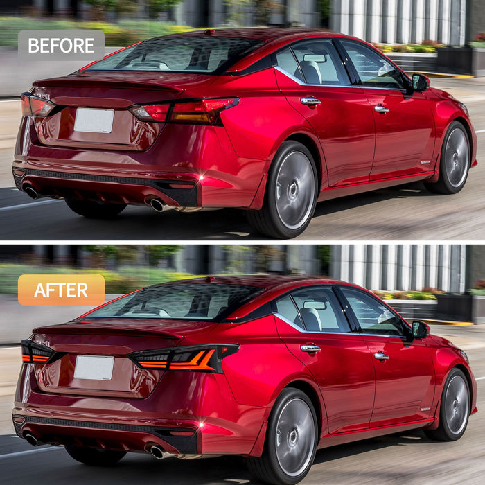 VLAND LED Tail Lights For Nissan Altima Teana 2019-2021 Rear Lamps