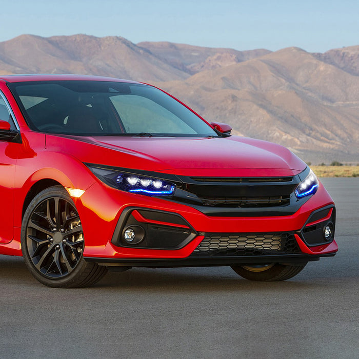 VLAND 2016-2021 Honda Civic LED Headlights Sedan / Hatchback / Coupe