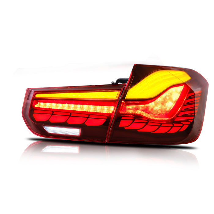 (Only Left / Right Side) VLAND OLED Tail Lights For BMW 3-Series F30 F35 F80 M3 6th Gen Sedan 2012-2018 [E-MARK]