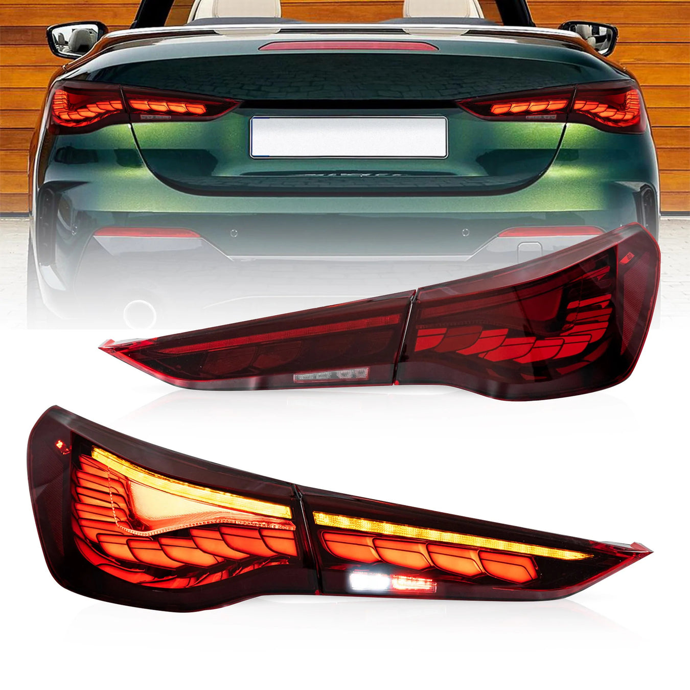 BMW 4-Series Headlights Tail Lights