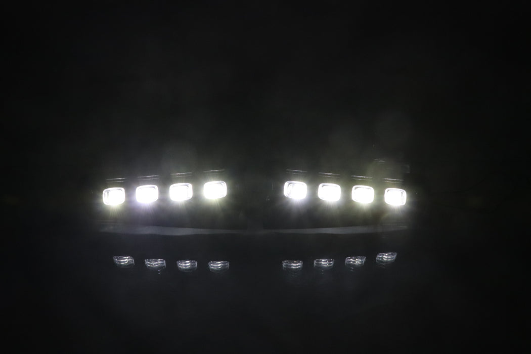 LED Bi-Color Fog Lights For Ford Bronco 2021-2022 Daytime Running Lamps