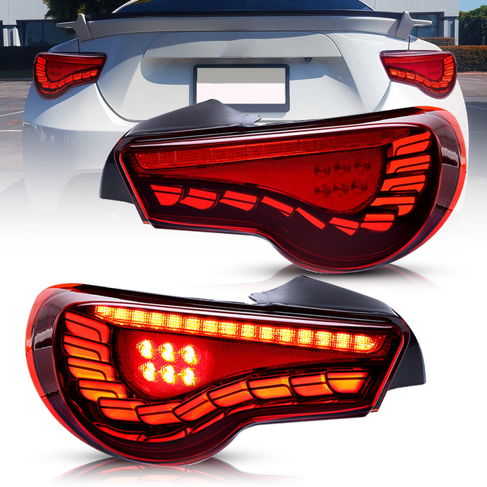VLAND LED Sequential Tail Lights For Toyota 86/Subaru BRZ/Scion FRS 2012-2020