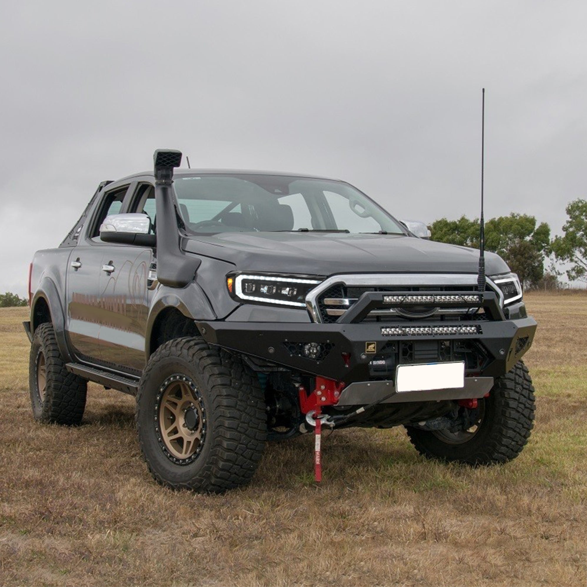VLAND LED Matrix Projector Headlights For Ford Ranger (T6) Raptor ...