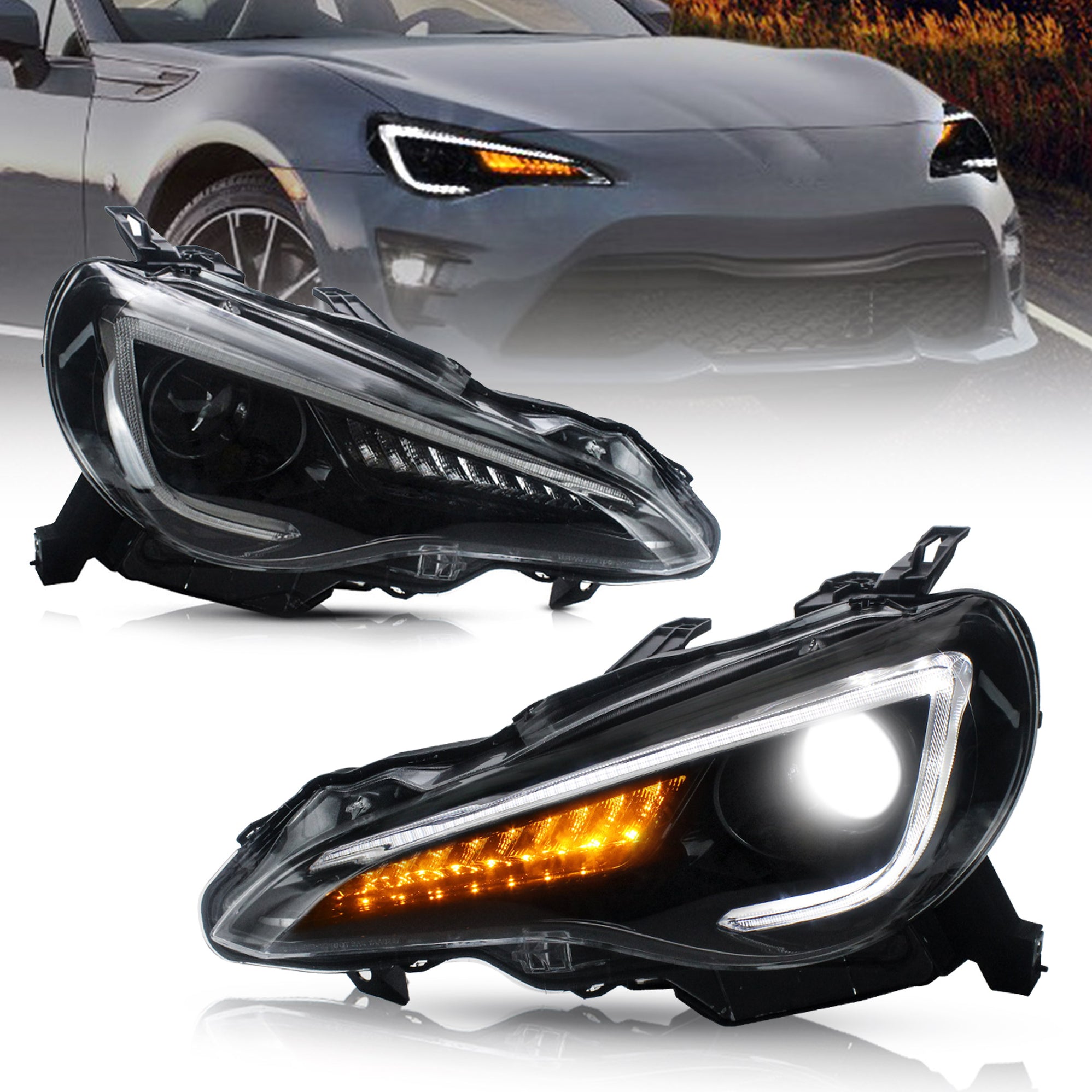 Toyota 86/GT86 (12-20) Headlights | VLAND VIP