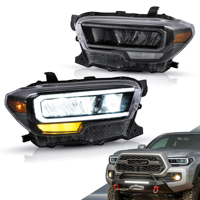 VLAND Full LED Headlights For Toyota Tacoma N300 3rd Gen 2015-2023 [DOT. SAE.]
